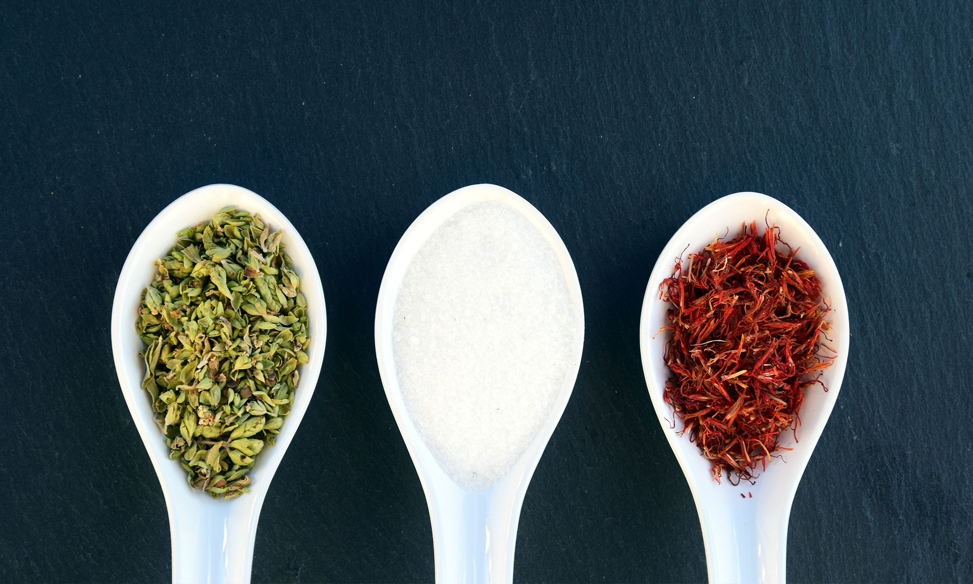 Spices in Spoons Spices in Spoons